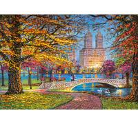 1500 Pieces Puzzle, Autumn Stroll, Central Park, Castorland 151844