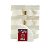 1500 Size V02 White Coffee Filter Papers, Compatible with Hario Size 02 by EDESIA ESPRESS