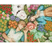 1500 Stück - Buntes Unregelmäßiges Puzzle - Classic Japanese Animes Familys Posters - Für Adults Lernspielzeug Für Die Ganze Familie - Lernspielzeug Für Kinder - 57x87cm