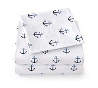 1500 Supreme Kids Bed Sheet Collection - Fun Colorful and Comfortable Boys and Girls Toddler Sheet Sets - Deep Pocket Wrinkle Free Soft and Cozy Bedding - Twin XL, Anchor