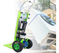 1500 W Carro Eléc para Subir EscalerasSube Escaleras cCarretilla De Mano EléctEdor Escaleras PlegableCarga De 400 KgBatería Extraíble