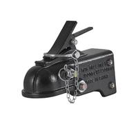 15000 Lbs Adjustable Trailer Coupler 2-5/16" Hitch Ball Coupling Straight Towing Tongue For RV Parts Camper Caravan Trucks Boat and RV