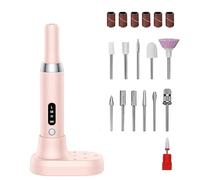 15000 rpm Nail Drill Set, Electric Nail File, Electric Nail Drill with Nail Drill Bits for Manicure, Salon, Use Electric Relay Delate Nail Drill with Drill Bits Set