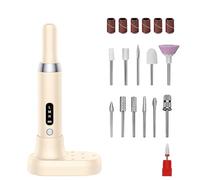 15000 rpm Nail Drill Set, Electric Nail File, Electric Nail Drill with Nail Drill Bits for Manicure, Salon, Use Electric Relay Delate Nail Drill with Drill Bits Set