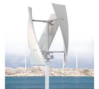 15000W No Noise Vertical Wind Turbine Generator - 12V/24V/48V Magnetic Levitation with MPPT Controller for Home & Street Lighting - Efficient Renewable Energy Solution