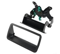 15007219 Truck Rear Tailgate Handle Compatible with and For GMC For Sonoma 1994-2004 Models - Direct Replacement Black Plastic Handle Kit