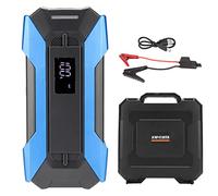 1500A Car Starter 12000mAh Portable 12V Auto Battery Box with 3 in LED Flashlight USB Type C Port for Up to 7L Gas 5L Engines Emergency Power Supply for Ca