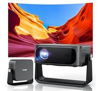 [1500ANSI]Smart Projector 4K with Built in Apps YouTube/PrimeVideo & Dolby, Outdoor Projectors Portable Mini Projector Home Cinema with WiFi6,Bluetooth 5.3 & HDR10+