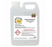 (1500g (1.5kg)) Caustic Soda Sodium Hydroxide Lye 99% Soap, Drains