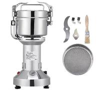 1500g Electric Grain Grinder, Grinders Pulverizer Powder Machine, Stainless Steel Grinder Machine, High Speed Superfine Mill Timing Dry Grinder, for Dry s Grains Cereals