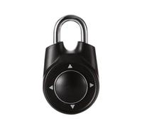 1500iD Set Your Own Directional Combination Padlock | Resettable Speed Dial Lock for Gym and School Lockers, Assorted Colors