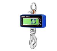 1500kg/1000kg/500kg Digital Hanging Scale - Heavy Duty Crane Scale with 65ft Remote Control, Portable LCD Hook Scales for Construction Sites and Travel Markets (Lcd 1500kg Blue 1)