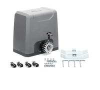 1500KG 3200LBS 4 Remote Control Automatic Sliding Door Opener Electric Operator with 3m, 4m, 5m, 6m Rack Extensive Applicability(6m Nylon Rack kit)