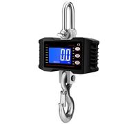 1500KG Digital Hanging Scale with Backlight - Industrial Hook Weigher Crane Scale (1500kg Black 1)