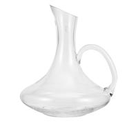 1500ml Glass Wine Decanter Pourer with Handle for Home Entertaining | Creative Swan Shape, Drip-resistant Spout, Smooth Finish, Convenient Serving Accessory for Liquor, Beverages and Restaurant