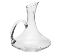 1500ml Glass Wine Decanter with Handle, Crack Proof Red Wine Pourer | Drip-resistant Serving Design, Improves Aroma and Taste, Smooth Finish for Dinner Tables and Restaurant Service