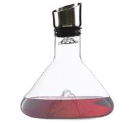 1500ml Revella Wine Decanter | Red Wine Decanter with Stainless Steel Filter, Red Wine Carafe Decanter with Built-in Aerator, Wine Accessories