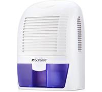 (1500ml, White & Blue) Premium Dehumidifier - Ultra-quiet Peltier technology, energy saving, auto shut-off safety, portable mini electric dehumidifier for home