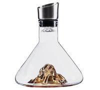 1500ml Wine Decanter with Aerator, Glass Wine Breather Decanter with Built-in & Filter, Clear Red Wine Aerator for Women Men