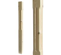 1500mm Chamfered and Fluted Pine Newel Post (1500mm Full Post)