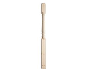1500mm Colonial Turned Pine Newel Post (1500mm Full Post)