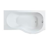 1500mm P shaped showerbath RH