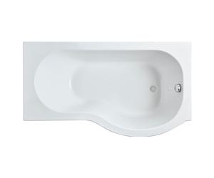 1500mm P shaped showerbath RH