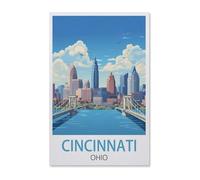 1500Pcs，Cincinnati Ohio，Jigsaw Adult Decompression Game Puzzle Students Toy for Children Christmas Birthday Gifts-AB377-57x87cm