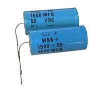1500UF 50V Audio Filter Electrolytic Capacitors 1pcs