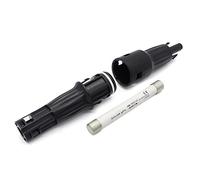 1500VDC 10 * 85mm in-line Fuse Connector 15A/20A 1500 V DC Wire to Female PV Solar Holder(4f0-15 With15a Fuse)