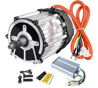 1500W/1800W Electric Tricycle Motor Kit with Controller & Handle, 48V/60V/72V for DIY 4-Wheel Tricycles & Go-Karts, High Torque Differential Motor (60V/3900RPM)