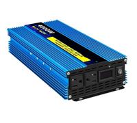 1500W/3000W/4000W DC12V to AC110V 60HZ Portable Car Power Inverter Charger Converter Adapter US Socket Auto accessories(500W-Blue)