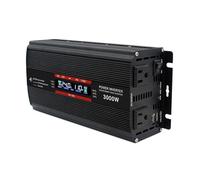 1500W/3000W Inverter Modified Sine Wave Inverter DC12V to AC 110V Outdoor Working Power Converter With LCD Display(Red)