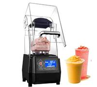 1500W Blender Smoothie Machine, Electric Stand Mixer with Soundproof Cover, One-Click Cleaning and 2000ML Capacity, for Smoothies, Ice Crushing, Milkshakes