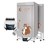 1500w Clothes Dryer, Portable 2 -Tier Electric Clothes Drying Rack Foldable Energy Saving (Anion) 1.5 Meters Digital Automatic Timer for House