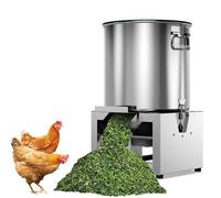 1500W Commercial Vegetable Chopper,3000r/min Heavy-Duty Stainless Steel Vegetable Shredder Cutter, Poultry Feed Processor for Chicken Duck Feed Processing