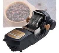 1500w Electric Automatic Bean Machine, Electrics Coffee Roaster Machines with LED Control Panel, Equipped with Precise Temperature Function for Cafe Shop, Restaurant, Home