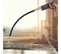 1500W Electric Cement Vibrarator Poker Handheld Concrete Vibrating Tool 220V 50Hz Concrete Vibrating Motor with Shaker Hose Kit, Rod Diameter 35mm,Shaft Rod Length 2m, 1Hp, 4200RPM