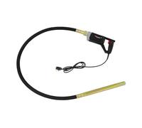 1500W Electric Concrete Vibrator, Handheld Concrete Poker with Pure Copper Motor & Self-Locking Switch, 4200RPM Shaft Length 2m for Construction, Black
