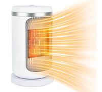 1500W Electric Heater, Fan Heater 3-Mode 70° Oscillating PTC Ceramic Space Heater - Silent, Low Energy, Overheating & Tip-Over Protection for Home, Office, Bedroom