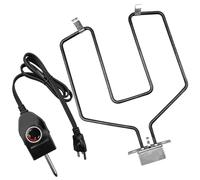 1500W Electric Smoker Heating Element Fit for Masterbuilt 20070210 20070410 30-inch electric smokers, with Adjustable Thermostat Controller, 110V