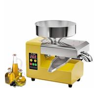 1500W High Torque Dual Hot Cold Press Oil Machine, Automatic Control Panel, High-Efficiency Motor, Commercial Grade for Peanut Sesame