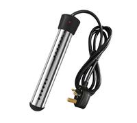 1500w Immersion Heater Portable Electric Submersible Instant Hot Water Heaters For Pool Bucket-uk Plug-black