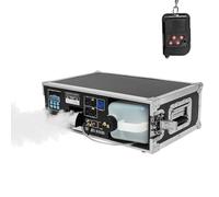 1500W Low Lying Fog Machine, 3L Stage Haze Machine with LCD Display, Dry Ice Effect Ground Smoke Fogger with Remote Control, Adjustable Angle, for Stage Performance Party Atmosphere Maker