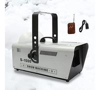 1500W Outdoor Snow Machine, Pro Snowflake Machine, Snowflake Blizzard Effect, for Stage Effect, Outdoor and Indoor Stage DJ Party, Christmas, Wedding