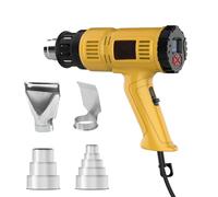 1500W Plastic Welder Kit Hot Air Gun, 2-Speed, 60-650°C