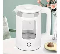 1500W Portable Electric Kettle with LED Light, 2L Large Capacity, Water Level indicator with Glass Window, Fast Boil, 360 Swivel Base, BPA-free, Auto Shut off, Dry Boil Protection, Energy Efficient