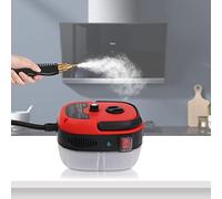 1500W Pressure Steam Cleaner Handheld High Temp Portable Cleaning Machine Portable Pressurized Steam Cleaner for Home Use Grout Tile Car Detailing Kitchen Bathroom