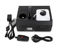 1500W Vertical Fog Smoke Machine With Wireless Remote | 20000 CFM fog output with wired remote, wireless remote and visible fluid level for stage events