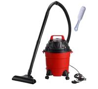 1500W Wet and Dry Vacuum Cleaner 15L Cylinder, Powerful Corded Heavy Duty Bagless Cleaner with HEPA Filter & 3.5M Cable, Multi Surface Cleaning for Home, Garage & Workshop